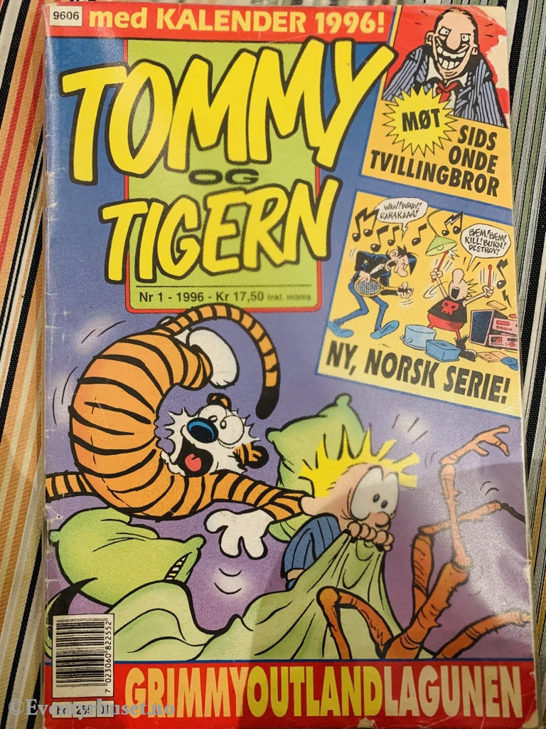 Tommy Og Tigern. 1996/01. Tegneserieblad