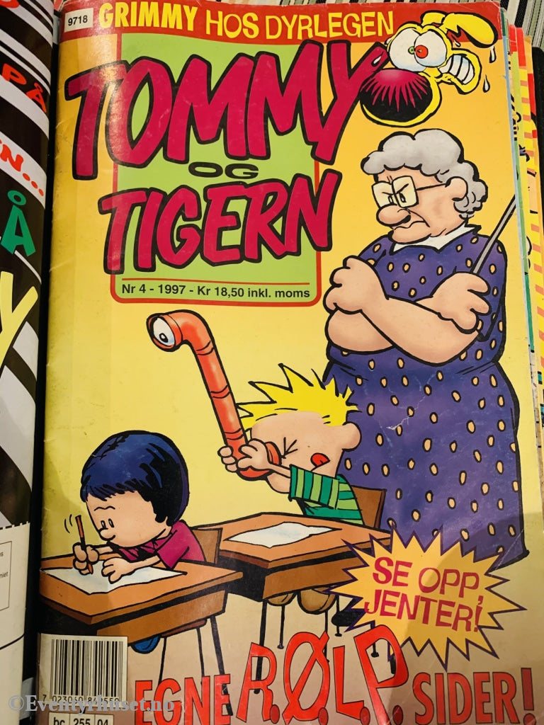 Tommy Og Tigern. 1997/04. Tegneserieblad