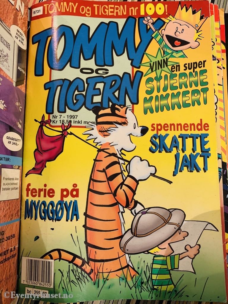 Tommy Og Tigern. 1997/07. Tegneserieblad
