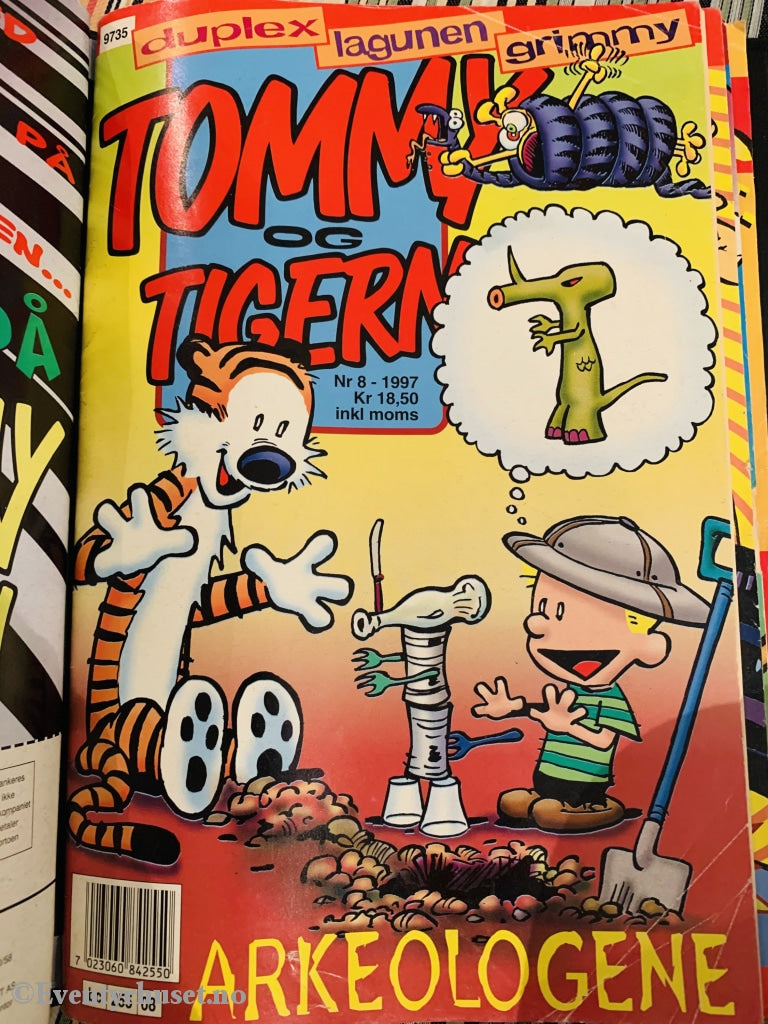 Tommy Og Tigern. 1997/08. Tegneserieblad