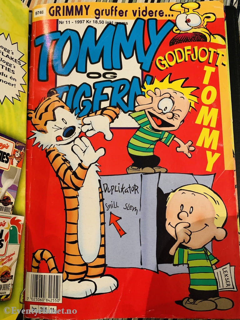 Tommy Og Tigern. 1997/11. Tegneserieblad