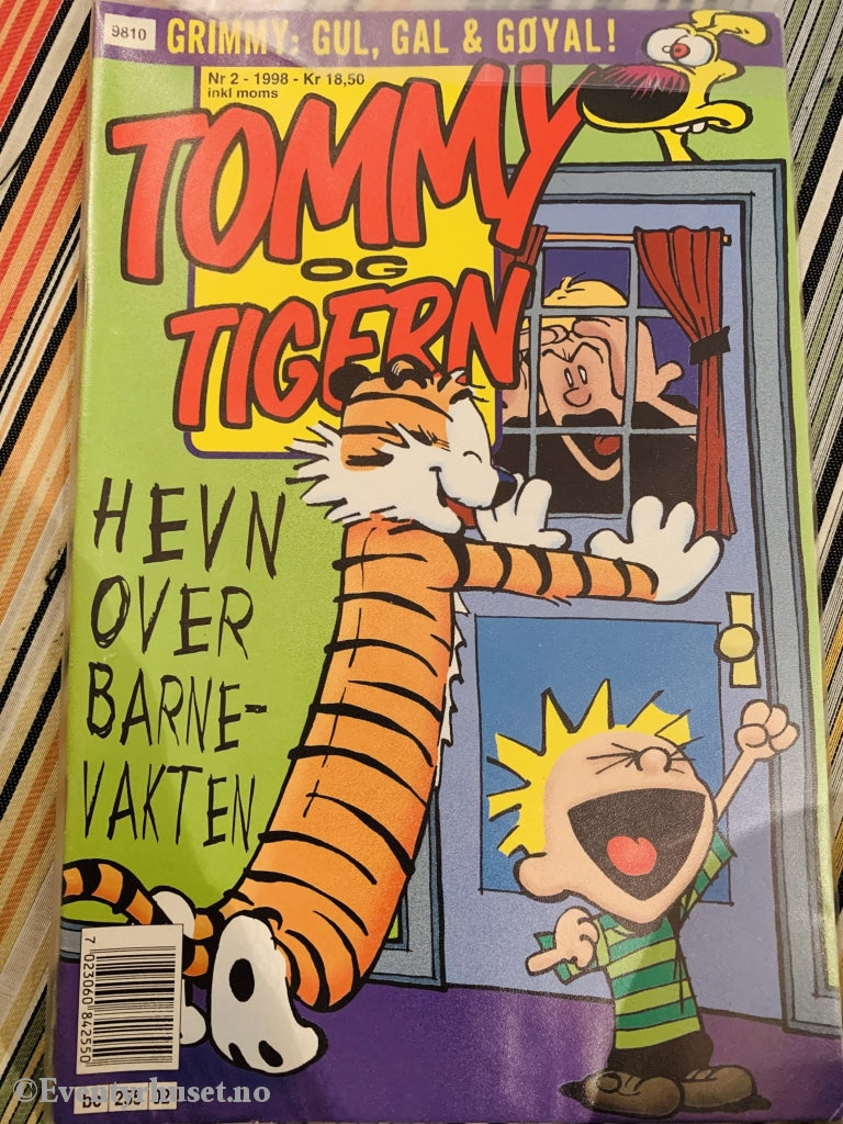 Tommy Og Tigern. 1998/02. Tegneserieblad