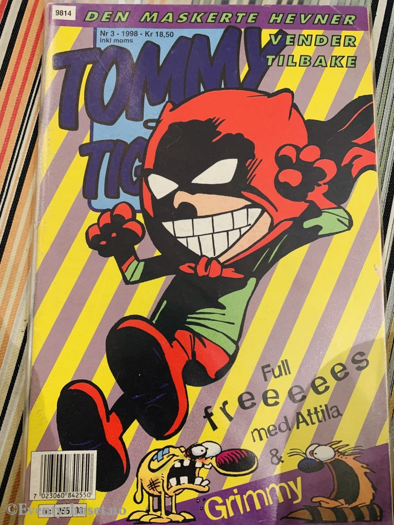 Tommy Og Tigern. 1998/03. Tegneserieblad