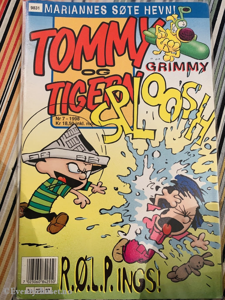 Tommy Og Tigern. 1998/07. Tegneserieblad