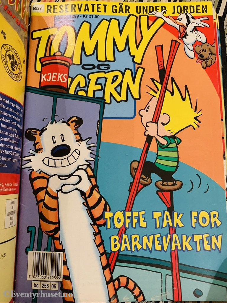 Tommy Og Tigern. 1999/06. Tegneserieblad