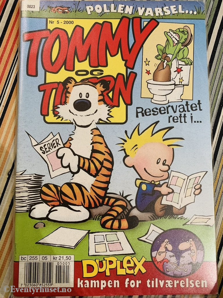 Tommy Og Tigern. 2000/05. Tegneserieblad