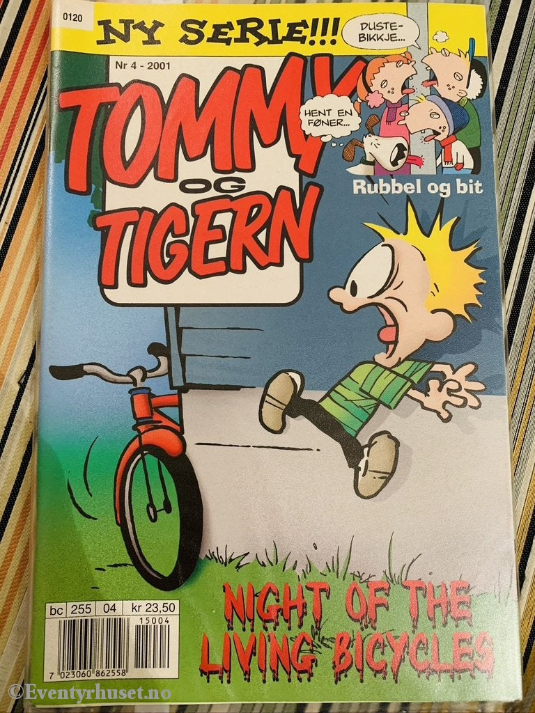 Tommy Og Tigern. 2001/04. Tegneserieblad