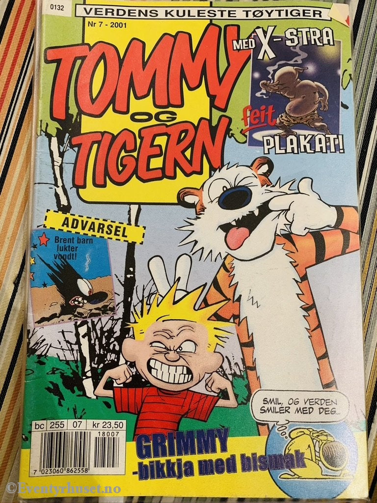 Tommy Og Tigern. 2001/07. Tegneserieblad