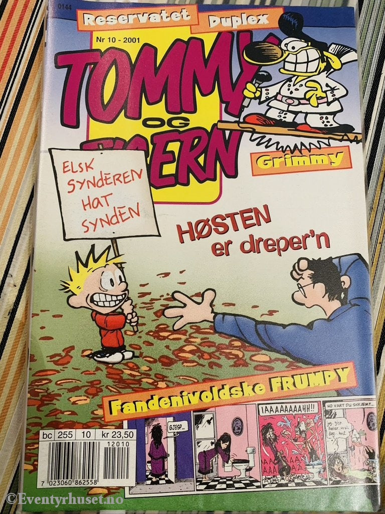 Tommy Og Tigern. 2001/10. Tegneserieblad