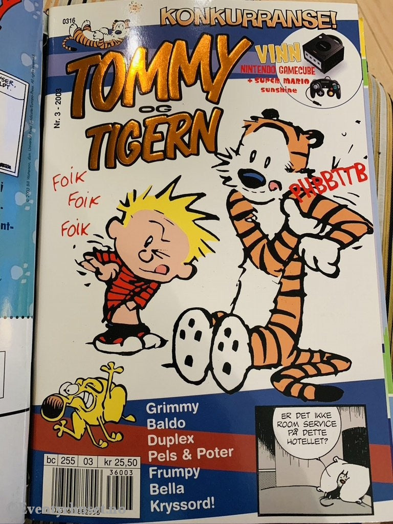 Tommy Og Tigern. 2003/03. Tegneserieblad