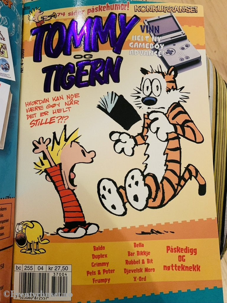Tommy Og Tigern. 2003/04. Tegneserieblad