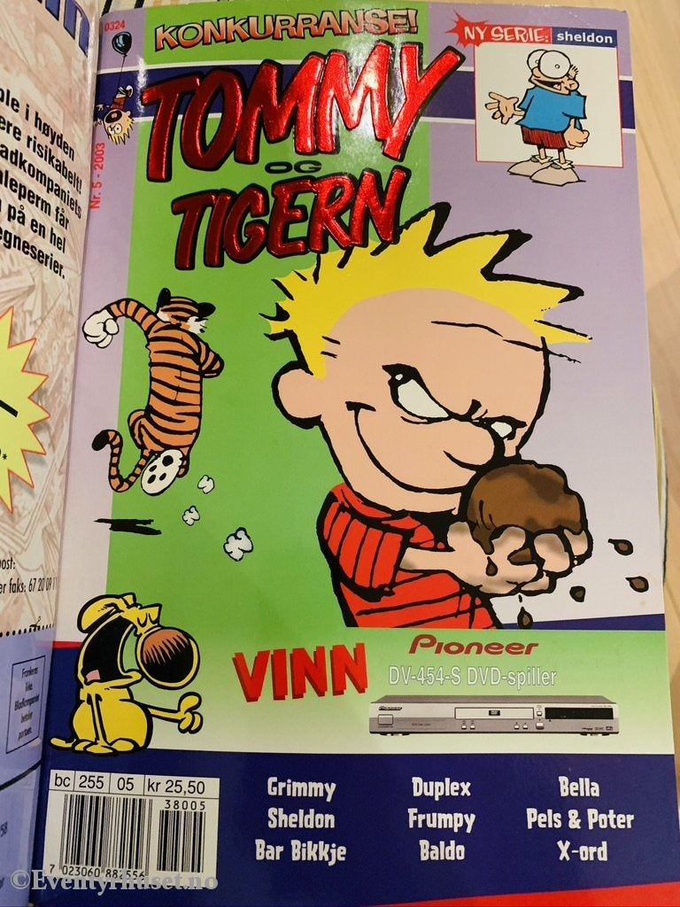 Tommy Og Tigern. 2003/05. Tegneserieblad