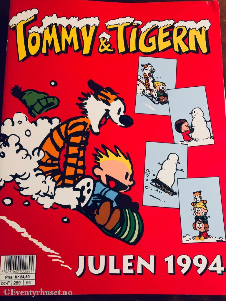 Tommy & Tigern. Julen 1994. Julehefter