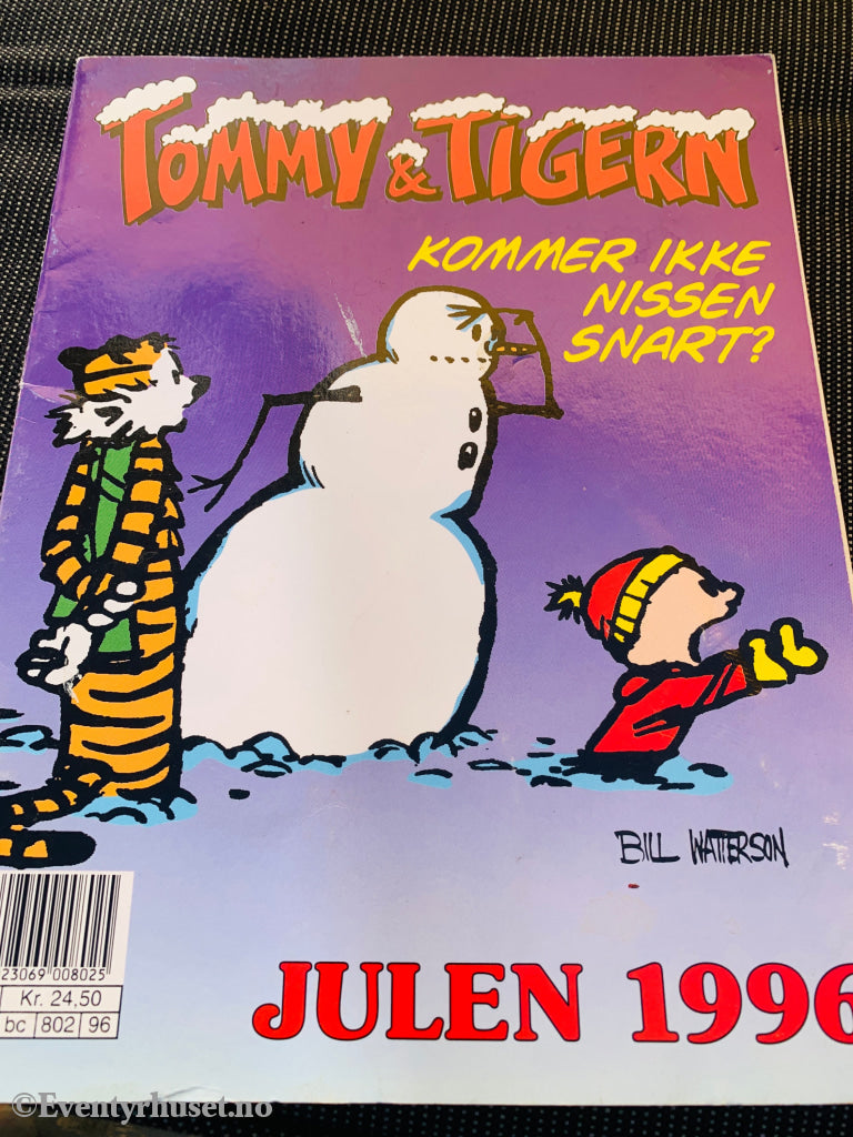 Tommy & Tigern Julen 1996. Julehefte.