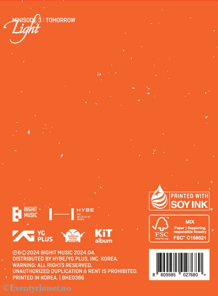 Tomorrow X Together - Minisode 3: Tomorrow KiT Album Premium Home & Gifts