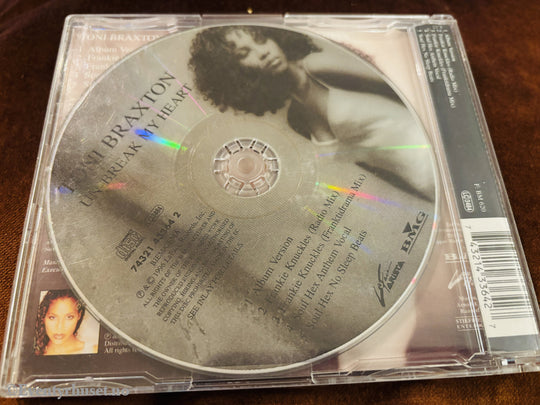 Toni Braxton - Un-Break My Heart (The Mixes). 1996. CD.