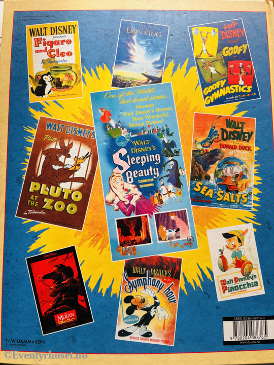 Tony Anselmo. Disneys samlede filmplakater. 1992. Barnebok.