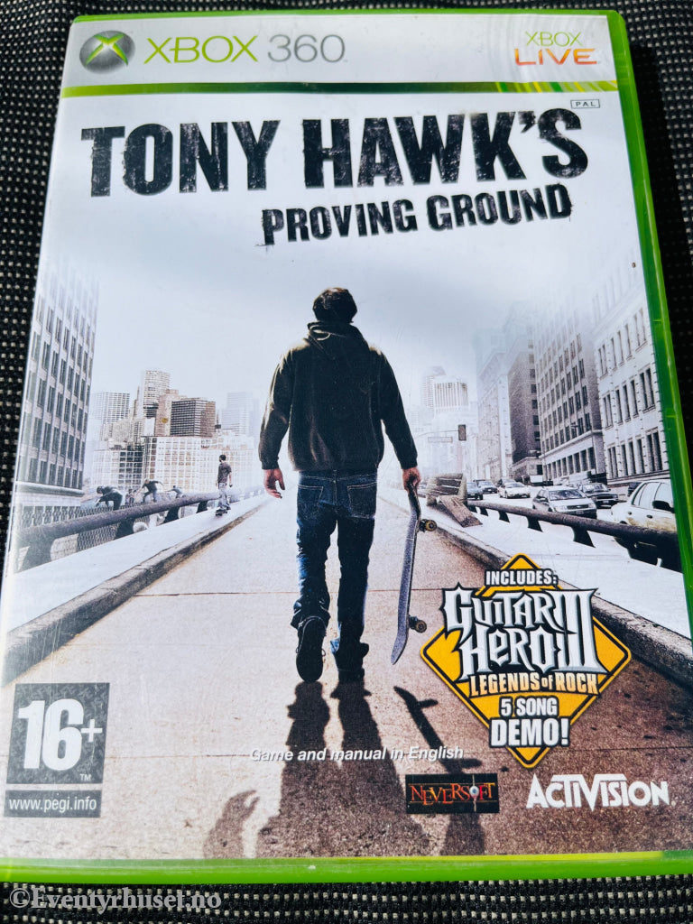 Tony Hawk´s Proving Ground. Xbox 360. 360