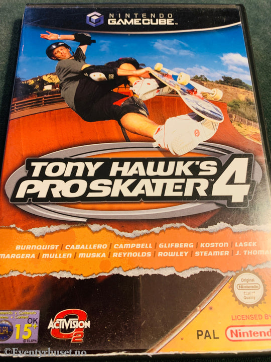 Tony Hawk's Pro Skater 4. Gamecube.