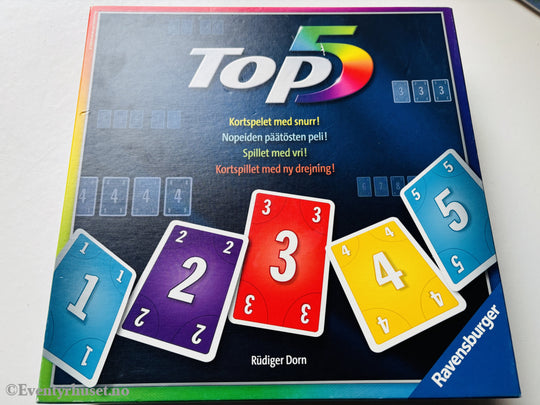 Top 5. Kortspill