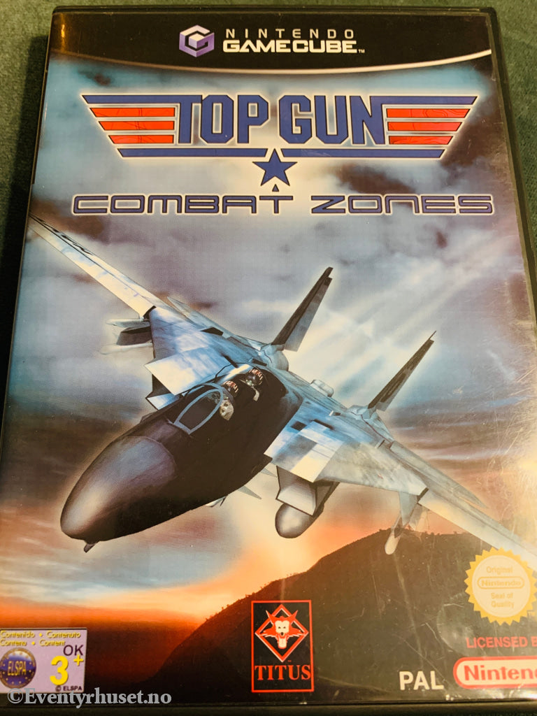 Top Gun Combat Zones. Gamecube.