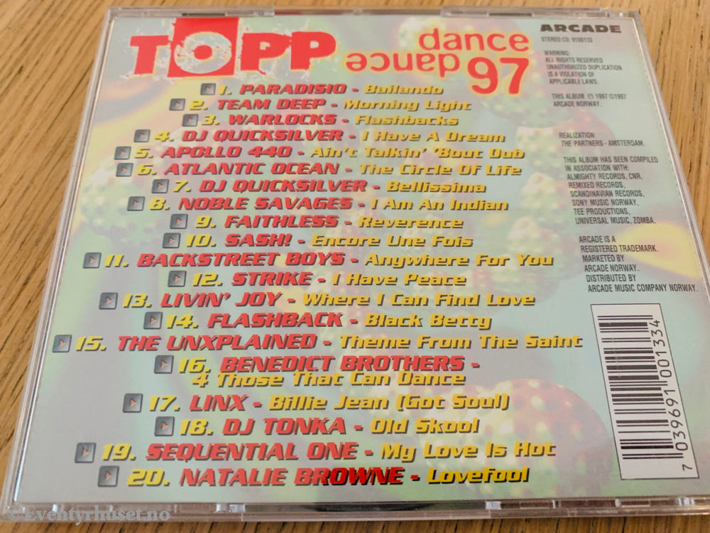 Topp Dance 97. Cd. Cd