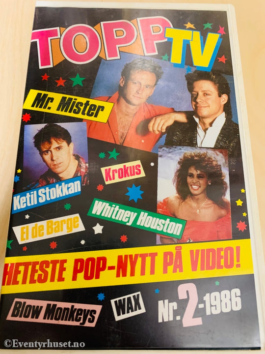 Topp Tv. 1986/02. Vhs Big Box.
