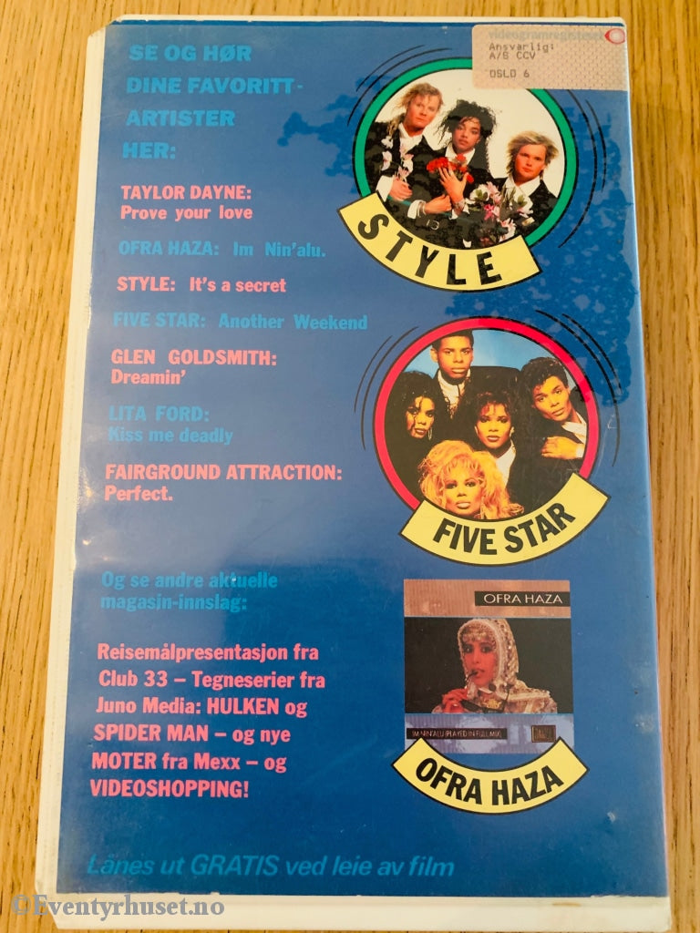 Topp Tv. Sommer 1988. Vhs Big Box.