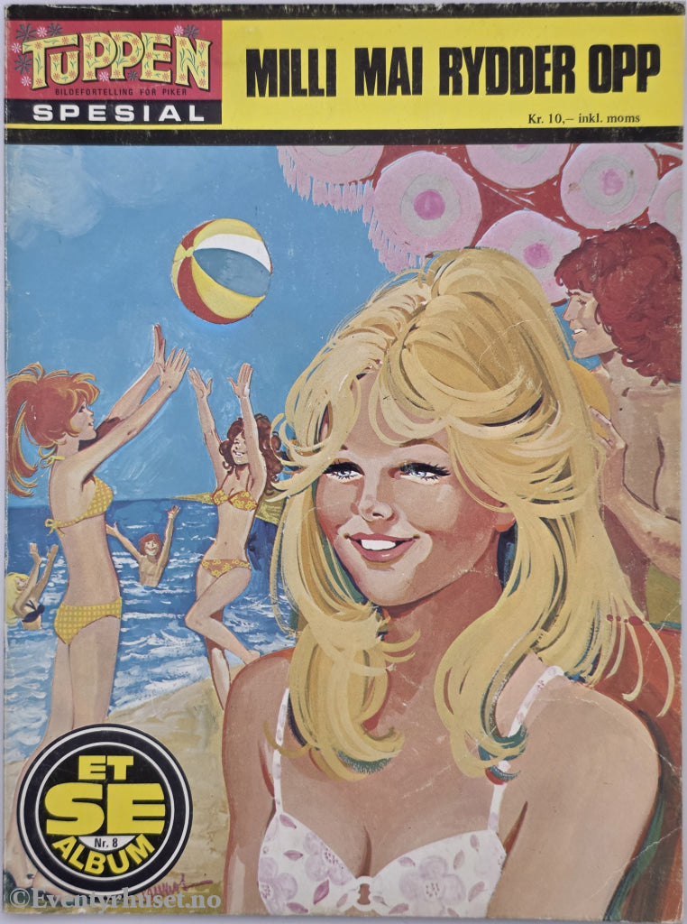 TOPPEN SPESIAL Nr. 8. MILLI MAI RYDDER OPP . Hefte.