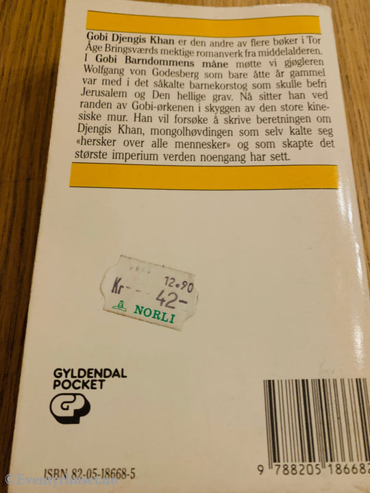 Tor Åge Bringsværd. 1985. Gobi – Djengis Khan. Bok.