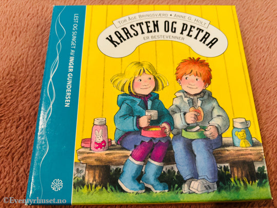 Tor Åge Bringsværd & Anne G. Holt – Karsten og Petra er bestevenner. Lydbok på CD.