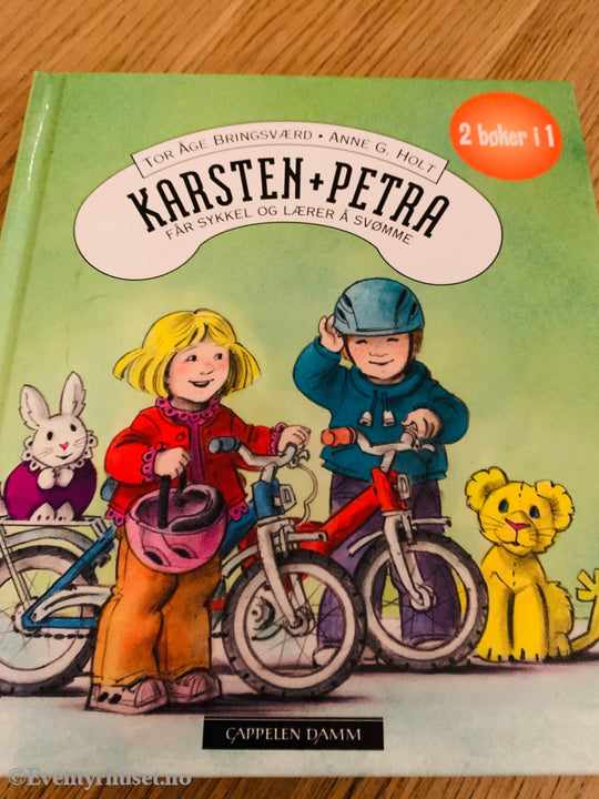 Tor Åge Bringsværd: Karsten + Petra får sykkel og lærer å svømme