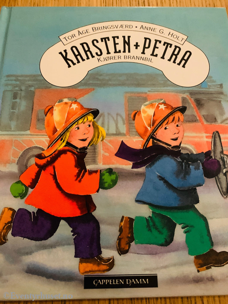 Tor Åge Bringsværd: Karsten + Petra kjører brannbil