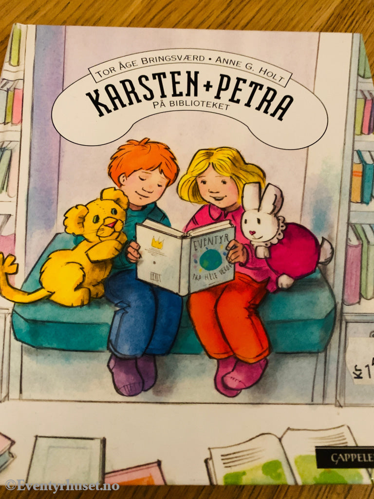 Tor Åge Bringsværd: Karsten + Petra på biblioteket