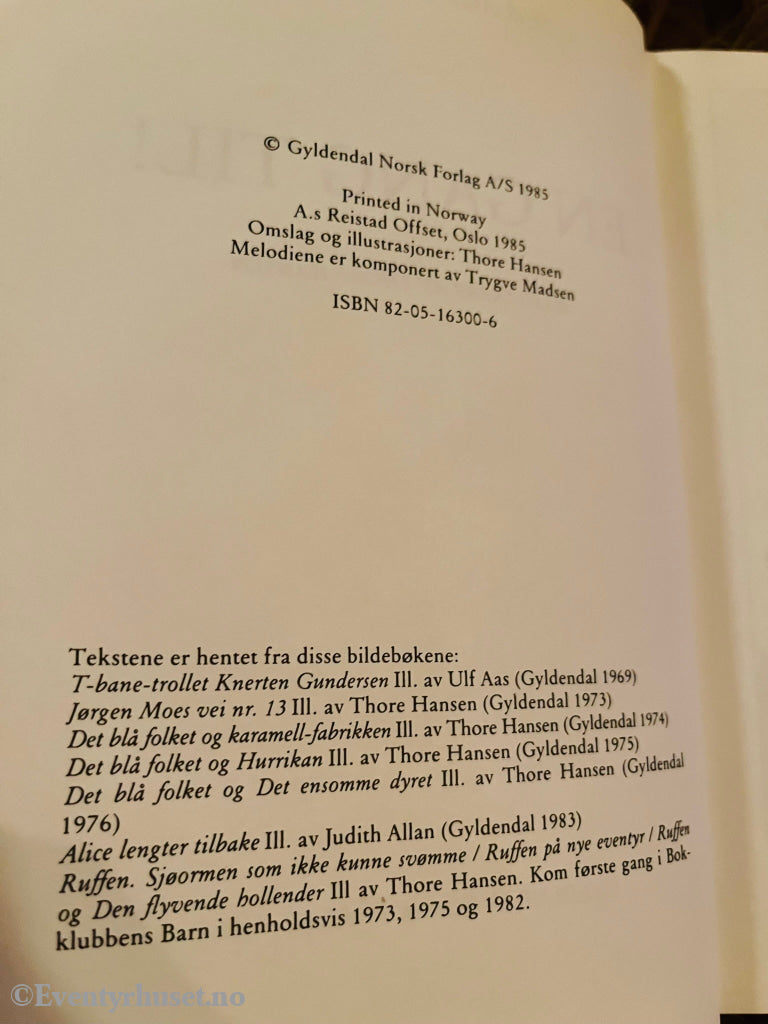 Tor Åge Bringsværd & Thore Hansen. 1985. En Gang Til! Fortelling