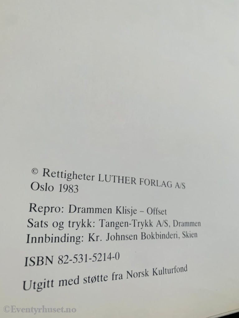 Torhild Moen. Espens jul. 1983. Bok.