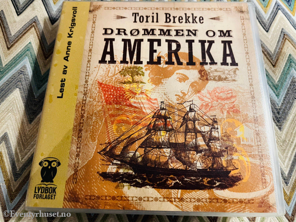 Toril Brekke. Drømmen Om Amerika. Lydbok På 10 Cd.