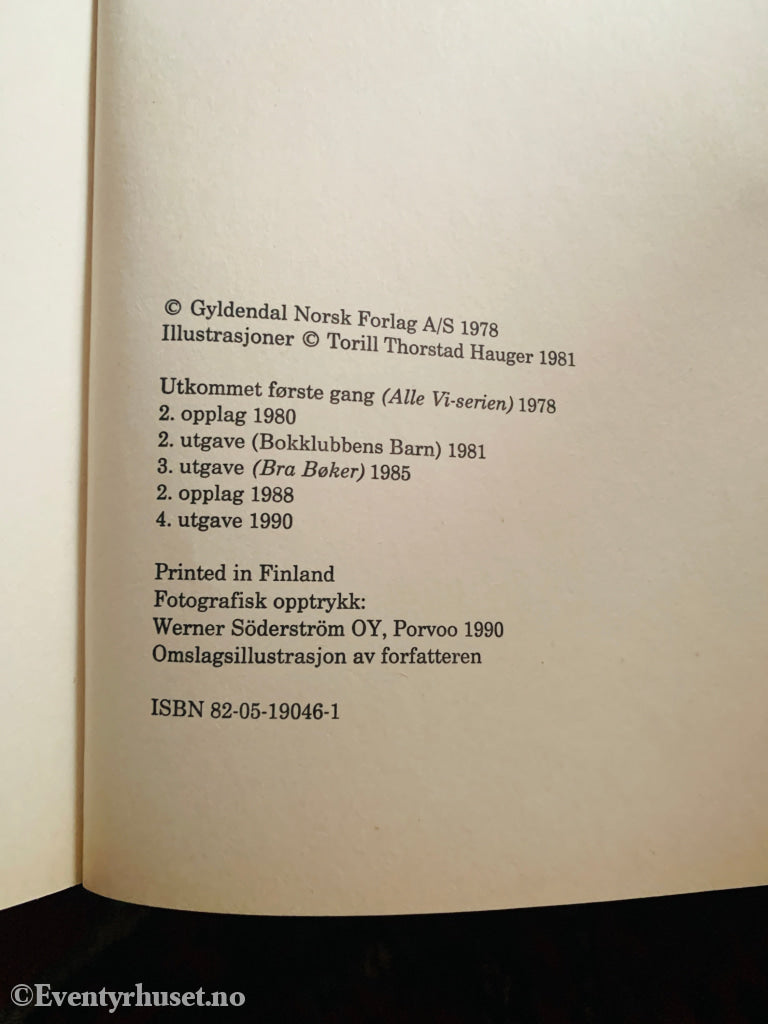 Torill Thorstad Hauger. 1978/90. Røvet Av Vikinger. Fortelling