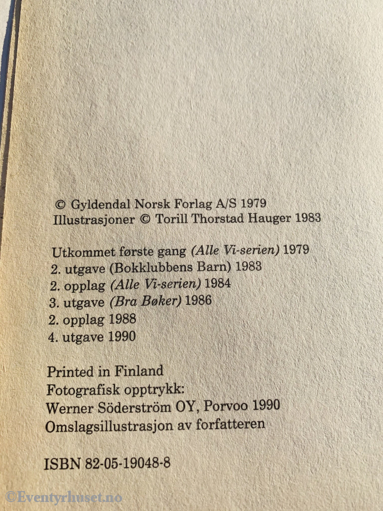 Torill Thorstad Hauger. 1979/90. Flukten Fra Vikingene. Fortelling