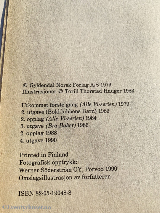 Torill Thorstad Hauger. 1979/90. Flukten Fra Vikingene. Fortelling