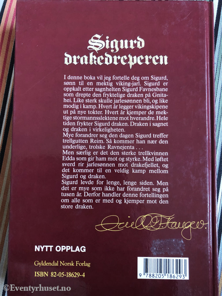 Torill Thorstad Hauger. 1982/90. Sigurd Drakedreper. Fortelling
