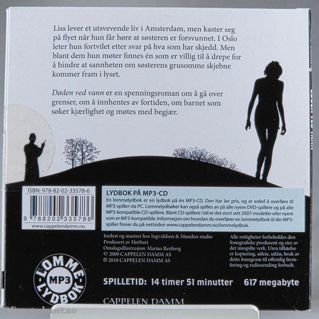Torkil Damhaug 2009 Døden ved vann. Lydbok på CD.