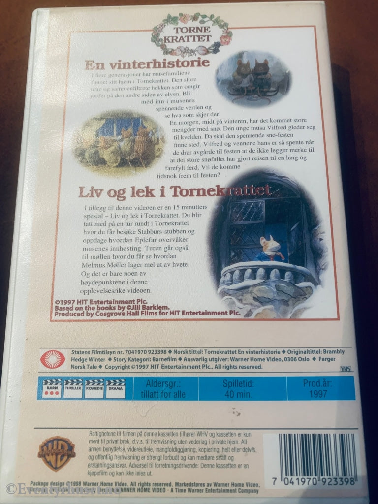 Tornekrattet. En Vinterhistorie. 1997. Vhs. Vhs