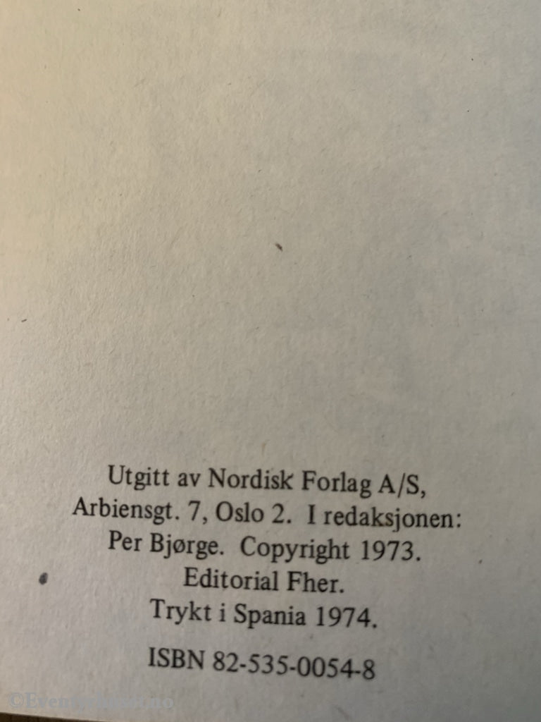 Tornerose. Et Klassisk Eventyr Som Tegneserie. 1973. Eventyrbok