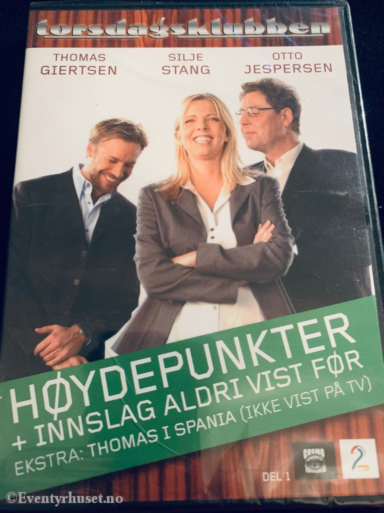 Torsdagsklubben. Dvd. Ny I Plast! Dvd