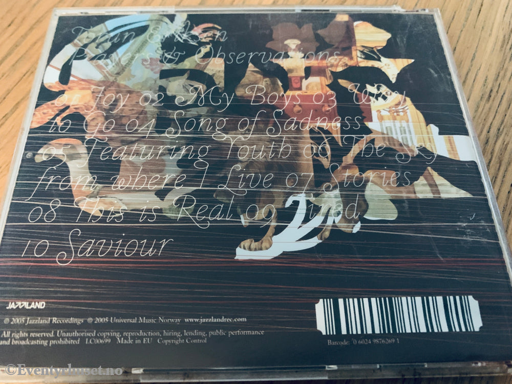 Torun Eriksen. 2006. Prayers & Observations. CD.