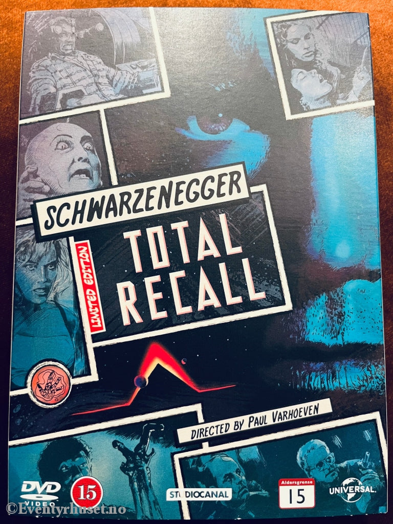 Total Recall. 1990. Dvd Slipcase.