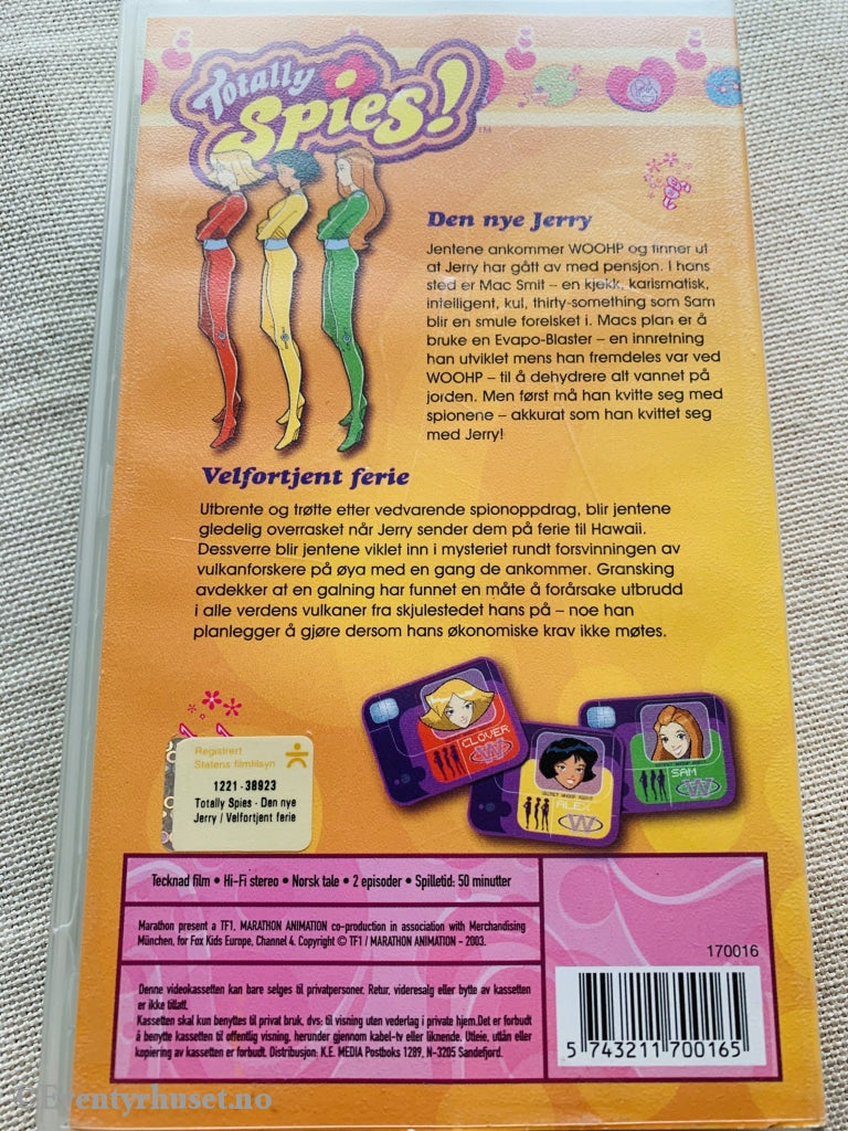 Totally Spies! 2. Vhs. Vhs