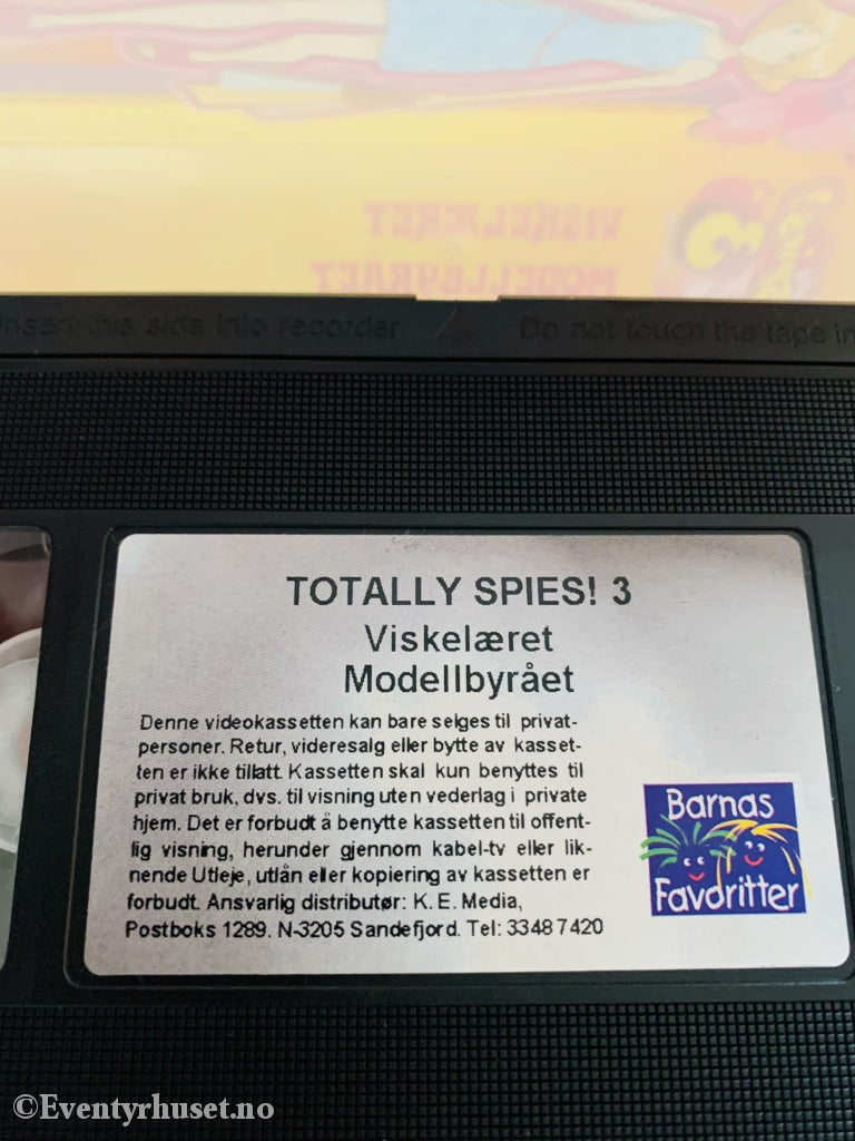 Totally Spies! 3. Vhs. Vhs
