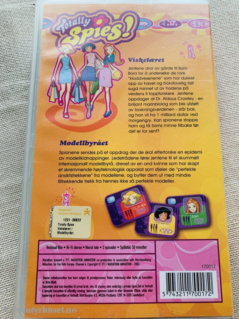 Totally Spies! 3. Vhs. Vhs